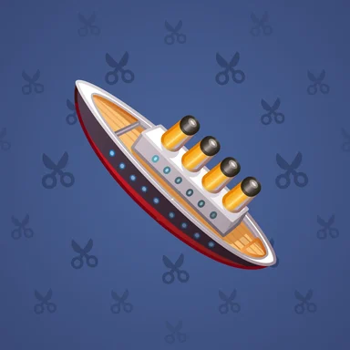 Surge Board, модель Titanic, фон Marine Blue