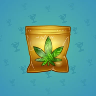 Swag Bag, модель Boiling Hot, фон Pacific Cyan