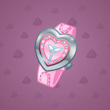 Swiss Watch, модель Cupid Clock, фон Dark Lilac