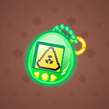 Tama Gadget, модель Toxic Glitch, фон Chocolate