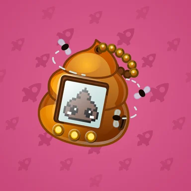 Tama Gadget, модель Poo Byte, фон Mexican Pink