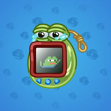 Tama Gadget, модель Pepe Feels, фон Celtic Blue