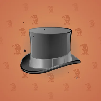 Top Hat, модель Grey Gatsby, фон Carrot Juice