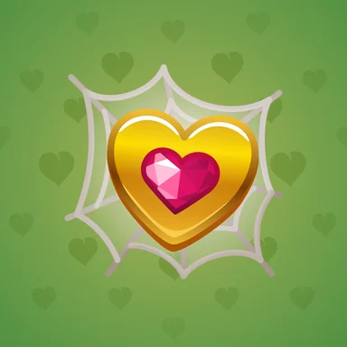 Trapped Heart, модель Goldie, фон Lemongrass
