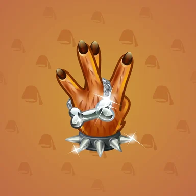 Westside Sign, модель Sugar Bone, фон Orange
