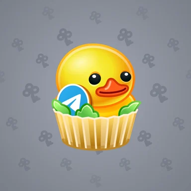 Whip Cupcake, модель Sponge Duck, фон Roman Silver