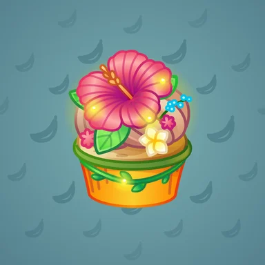 Whip Cupcake, модель Paradise, фон Moonstone