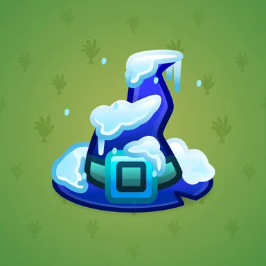 Witch Hat, модель Arctic, фон Lemongrass